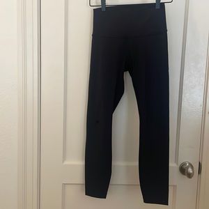 LULULEMON WUNDER HIGH RISE LEGGINGS 25”